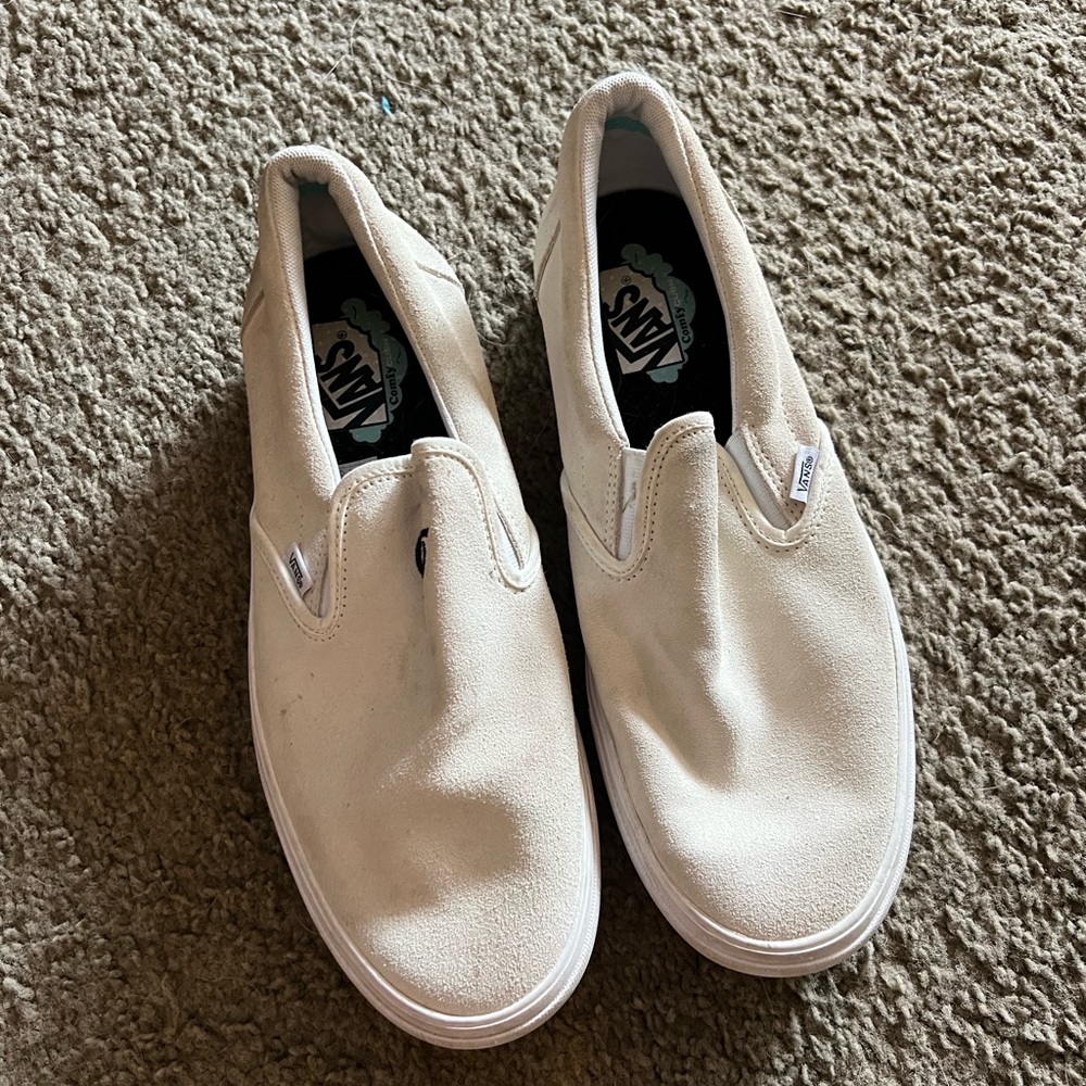 Mens white vans